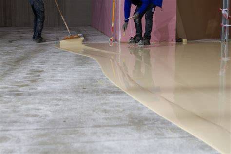 Informatie grafiek over ReleaseFloor-lagen: primer, schraplaag, gietvloer, hergebruik