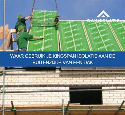 Infographic: Overzicht van Kingspan muurisolatieplaten en hun toepassingen