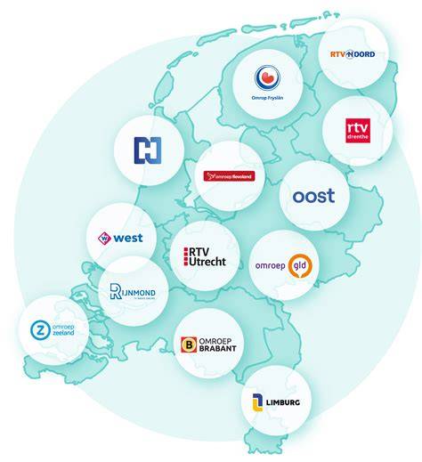 Visuele kaart: Regionale dekking en diensten van Linneman