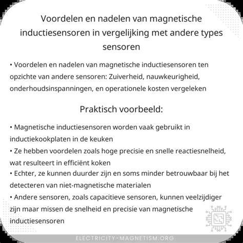 Vergelijking van sensortypen