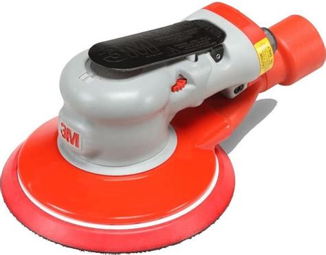 Technisch schema van de 3M excentrische roterende schuurmachine