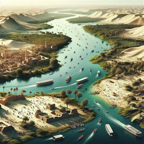 Illustratie eilandkrib en ecologischুহheden langs de rivier