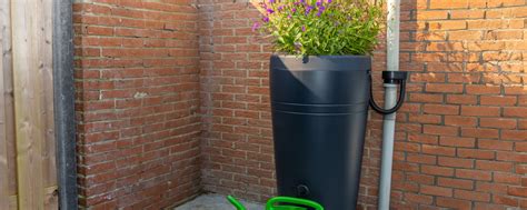 Illustratie: Regenton aansluiten op regenpijp - overzicht van stappen