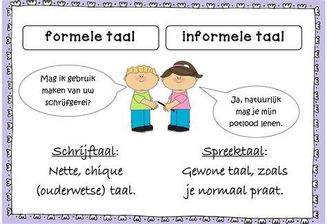Kaart: Voegwoorden van tijd en voorwaarde in informele en formele taal