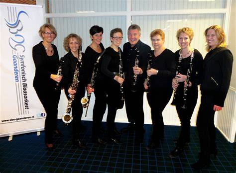 Infographic: routes en programma's van Klarinet Ensemble Soest en partners