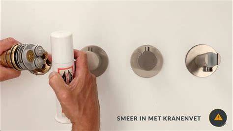 Infographic: Demontage- en onderhoudsstappen thermostaatkraan