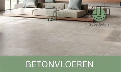 Infographic met voordelen van betonvloeren