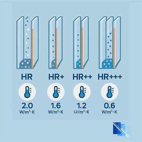 Infographic: HR glasniveaus HR, HR+, HR++, HR+++