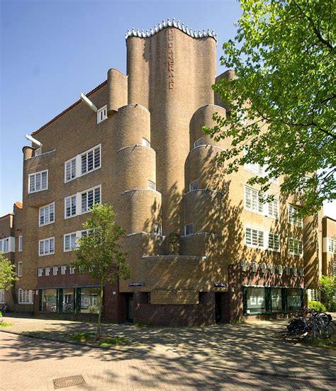 Gelijktijdige diskussie over Amsterdamse School en hedendaagse architectuur