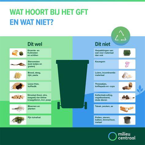 Infographic: Overzicht van afvoeropties voor tuinafval