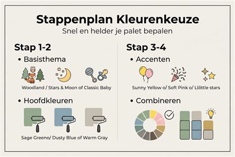Infographic: stap-voor-stap test voor verfsoorten