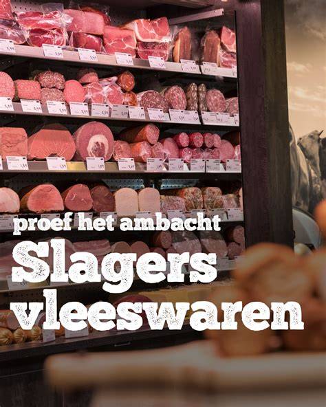 Vers & Ambachtelijk meubel met vleeswaren en kazen