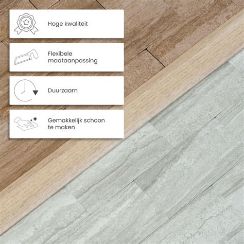 Overgangsprofielen en vloerencombinaties infographic