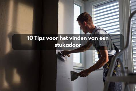 Infografiek: Stappenplan voor het vinden van een stukadoor via Werkspot