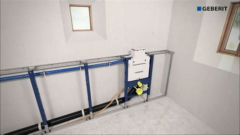 Geberit Duofix systeemwand en installatieframes