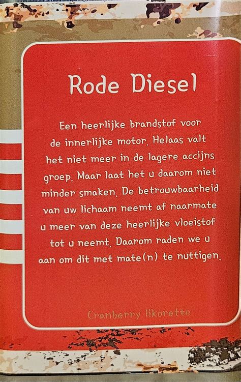 Infographic: rode diesel herkenningsmiddelen en controleketen