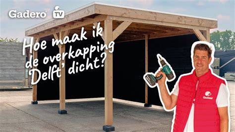 Installatie- en onderhoudstips voor dichtmaken van overkapping