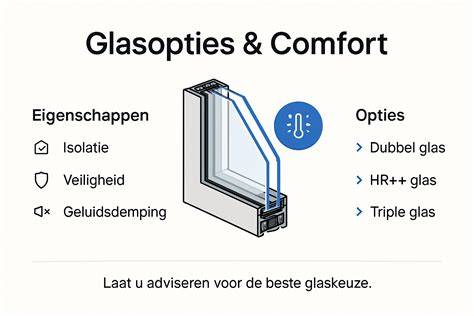 Infographic: Glaskeuzes en afwerkingen voor douchedeuren