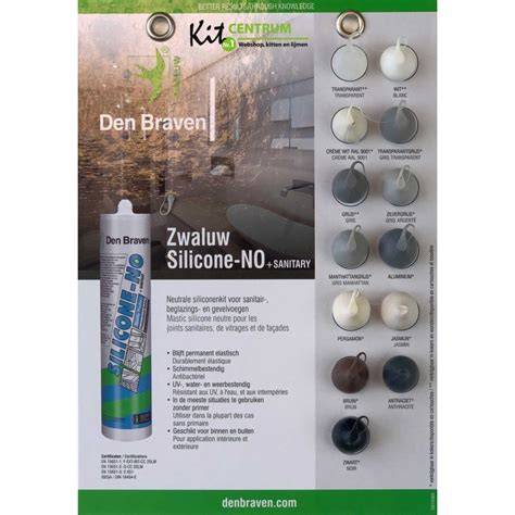 Kitcentrum.nl: assortiment grijze siliconenkit (merken zoals Otto Chemie, Den Braven / Zwaluw, Mapei, Soudal, Sika, DOWSIL, Griffon)