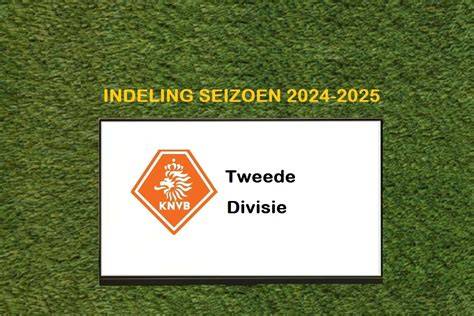 Infographic: historische hoofdpunten Tweede Divisie (1956-1971, 2016/17-heden)