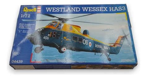 Onderdelen van de Revell Wessex HAS.3 kit