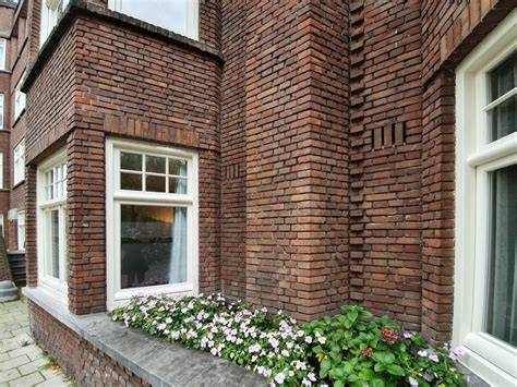 Voorbeelden van jaren 30 baksteenverbanden en textuur