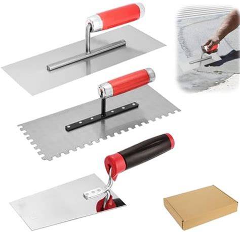 Illustratie: Pleisterwerk gereedschap en spaanlijnen
