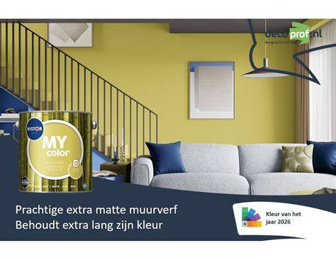 Infographic: Overzicht van Histor MY color Muurverf Extra Mat eigenschappen en toepassingsgebieden
