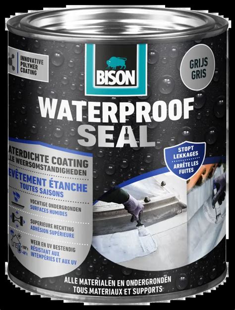 Schema dat de voordelen van Bison Waterproof Seal vergelijkt met traditionele methoden.