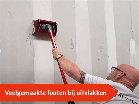 Afrijnen en uitvlakken met wandrij