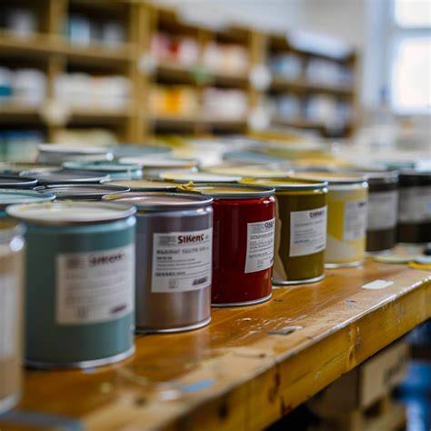 Illustratie: behangcollecties en verfproducten