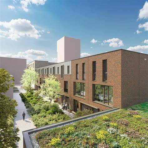 3D-visualisatie van een Roosendaalse nieuwbouw