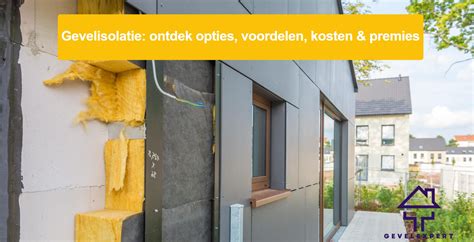 Infographic die de verschillen tussen gevelisolatie en spouwmuurisolatie illustreert