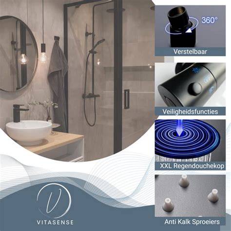 Vitasense VITARAIN waterbesparende regendouche