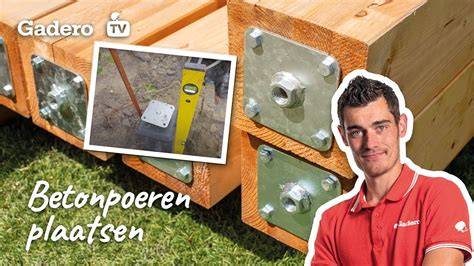 Infographic: overzicht stappen betonpoeren plaatsen
