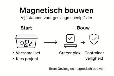 Infographic: Overzicht van magnetische set, klemvastzetter en mechanische vanger