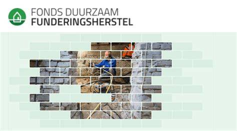 Fonds Duurzaam Funderingsherstel - lokaal en nationaal overzicht
