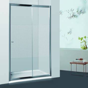 Infographic: Allibert Priva afmetingen 90x190 cm en glasdetails