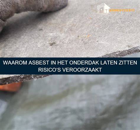 Infographic: Herkenning en risico van asbest en gezondheid