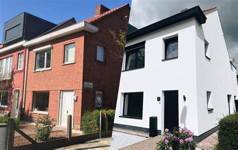 Gevelrenovatie en isolatie infographics