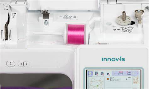 Infographic: overzicht van functies en accessoires van de Brother Innov-is F400