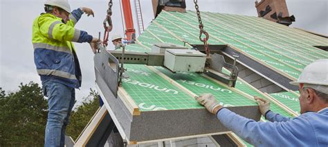 Illustratie van verschillende Kingspan Unidek dakisolatieproducten