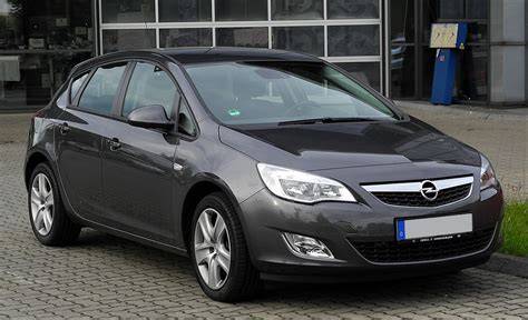 Grafiek: Oliecircuits en belangrijke afdichtingen bij de Opel Astra J