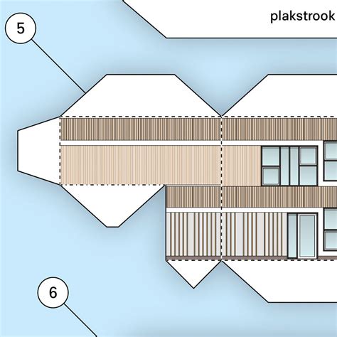 Detailfoto van een bouwplaat met glasvlieslaag