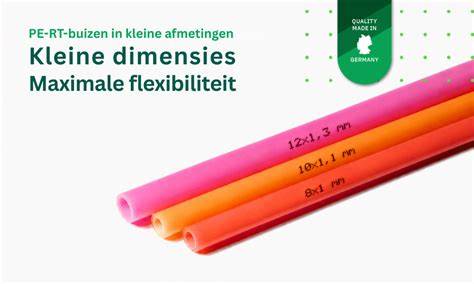 5-laagse PE-RT buizen met EVOH-gasbarrière