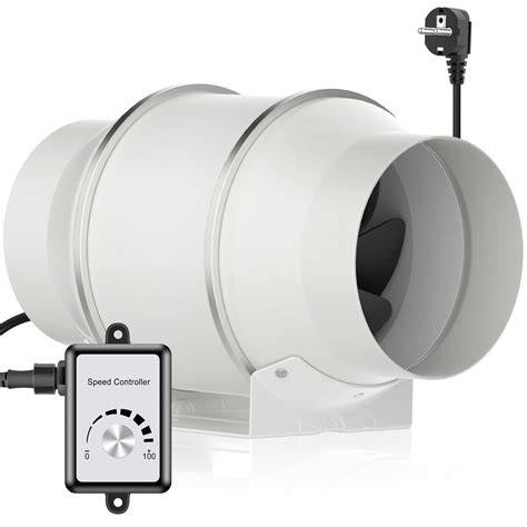 Comparatieve afbeeldingen: muurmontage vs buisventilator
