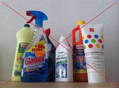Veiligheidsinstructies voor chemische schoonmaakmiddelen