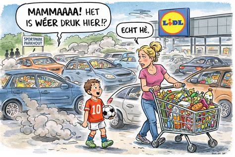 Infographic: Verhuis Lidl Kauwenhof - Buizerdlaan en kaart van Kauwenhof gebied