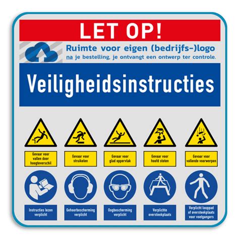 Voorbeeld: voegverf en veiligheidsinstructies