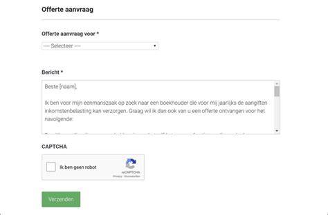 Stappenplan offerteaanvraag